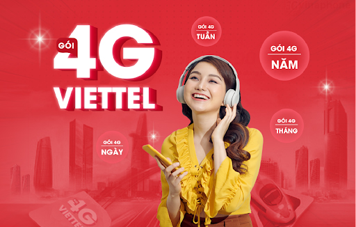 Hướng dẫn cách ứng data 3G 4G Viettel>
