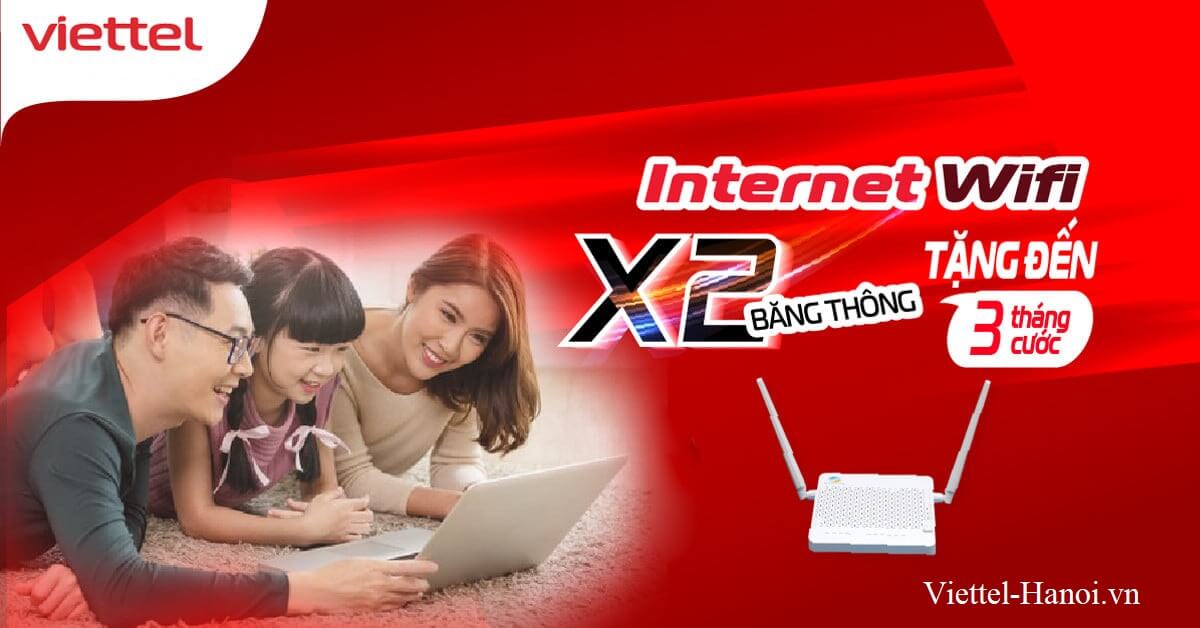 Lắp mạng Viettel Internet Wifi cáp quang tại Nam Từ Liêm, Hà Nội giá ưu đãi