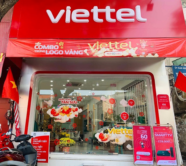 cửa hàng Viettel Hà Nội