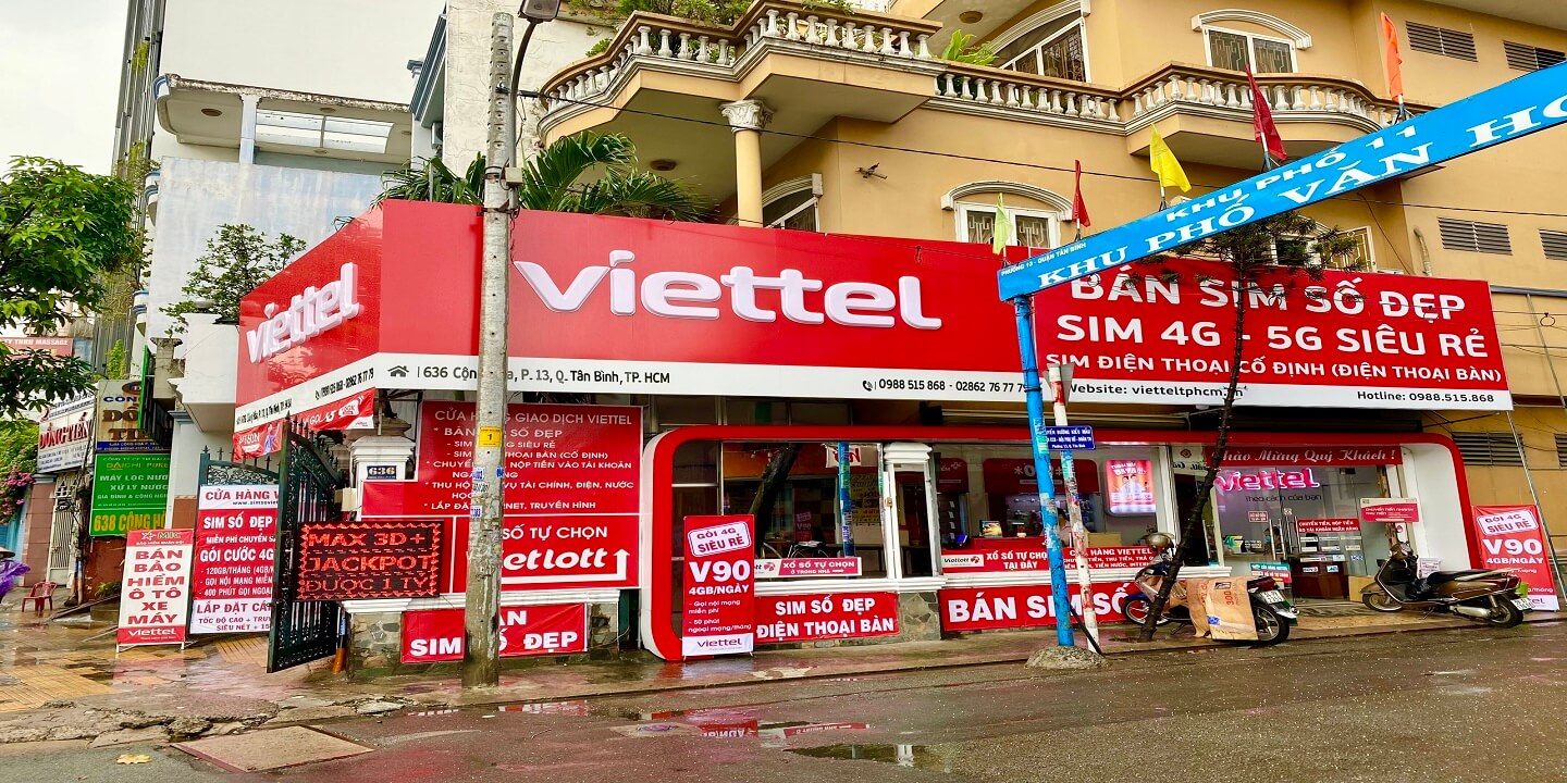 Danh sách hệ thống cửa hàng Viettel tại Hồ Chí Minh chi tiết nhất